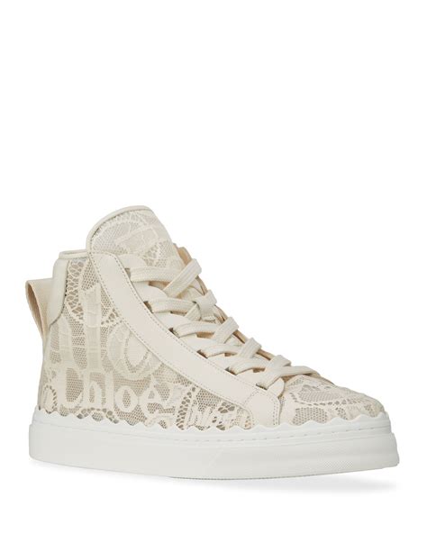 chloe girls sneakers|chloe high top sneakers.